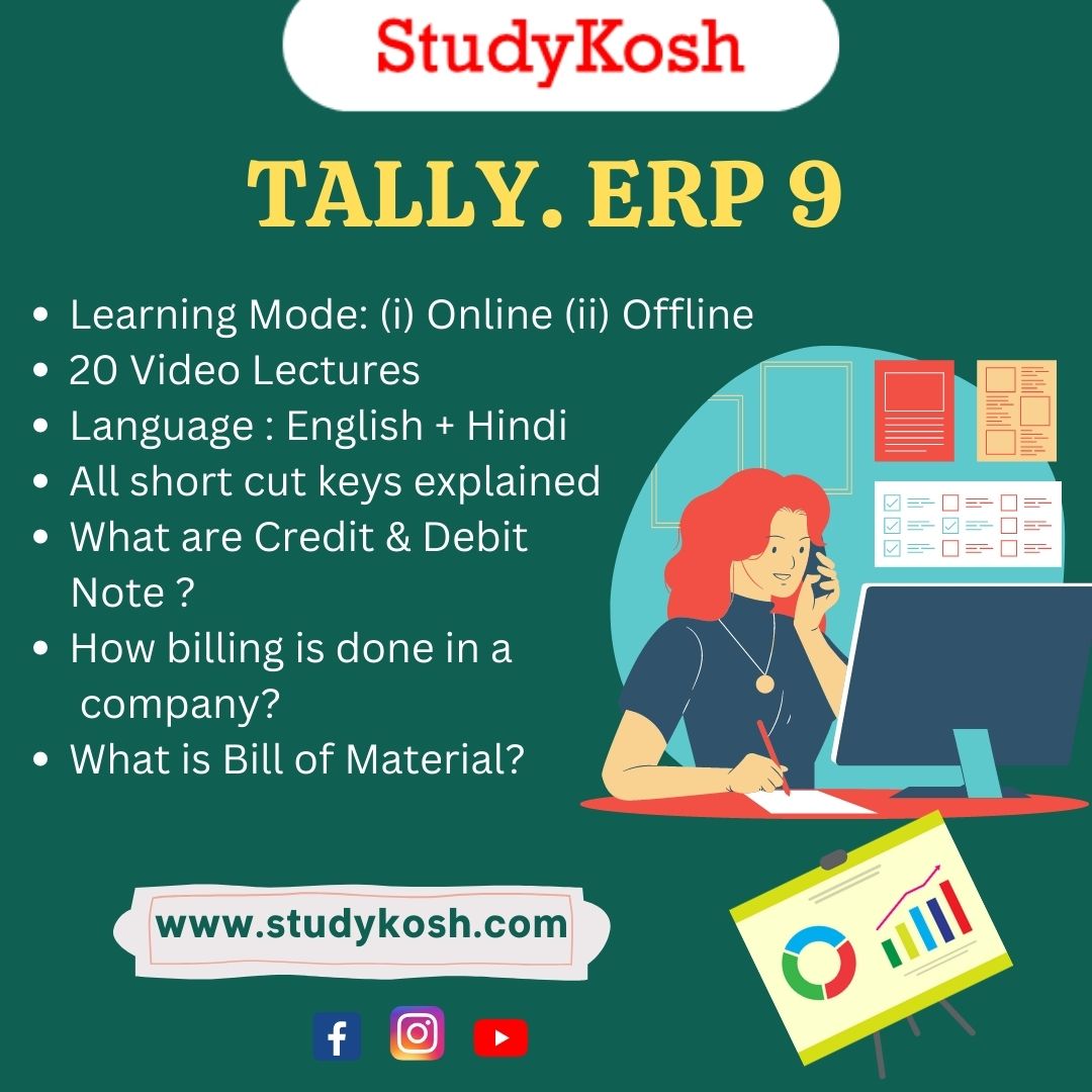 Tally.ERP 9 complete course