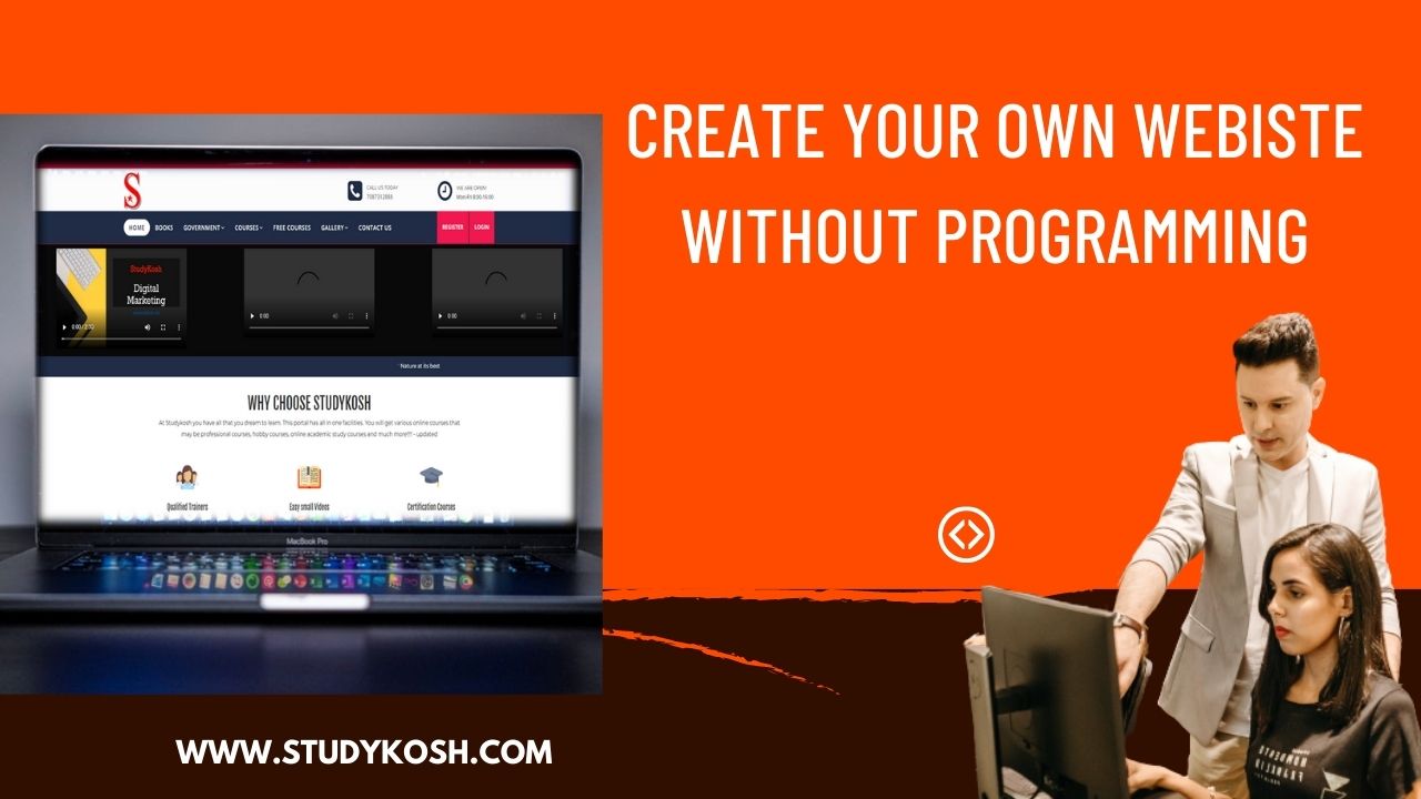Create Your Own Website Without Programming